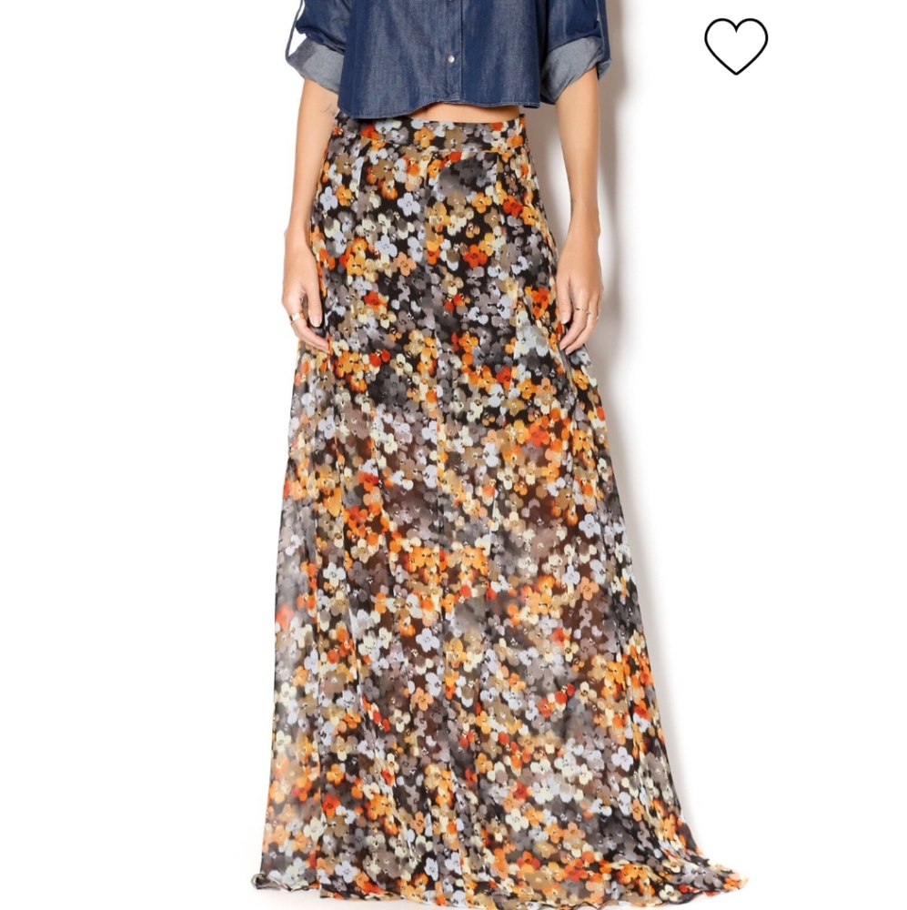 FINAL SALE! Olivaceous Maxi Skirt